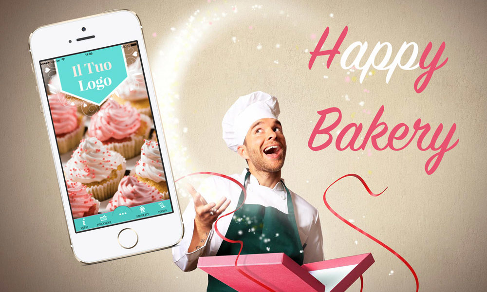 happy bakery applicazione per pasticceria