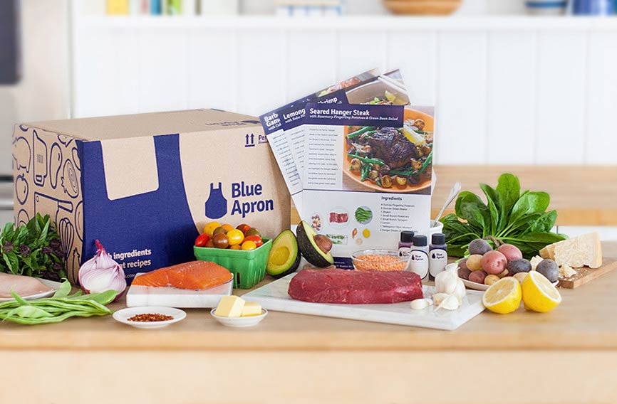 Blue Apron e Sun Basket Due Esempi di Meal Kit Delivery